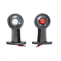Габарит 24v прямої кр+бел 1+1 LED 12см Лінза Л-061 (2шт) (Туреччина)