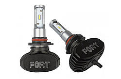 LED лампа світлодіодна HB3 радіатор 4000Lm FORT "F1" /CSP/28W/5000K/IP65/9-16v (2шт)