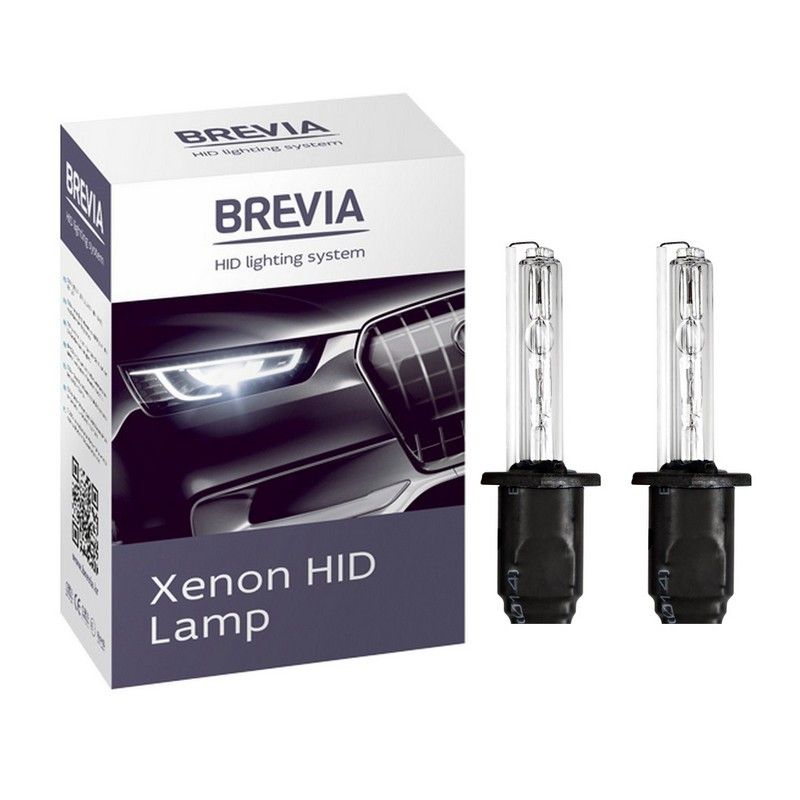 Лампа Ксенон  H1 5000K 35W "Brevia" 12150 (2шт)