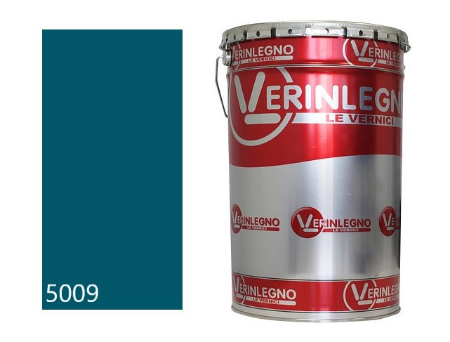Фарба (емаль) поліуретанова для меблів (колір - RAL 5009) ,Verinlegno