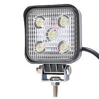 Протитуманна LED Фара  Квадрат  15W (3W*5) 10-30V  83*83*33mm  Дальний/Spot "BELAUTO" (BOL0513 Spot)  (1шт)