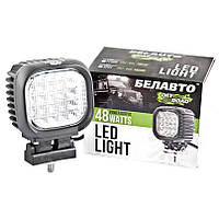 Протитуманна LED Фара Квадрат 48W (3W*16) 10-30V 125* 1505*88Mm Blim/Flood "BELAUTO" (BOL1603 Flood) (1шт)