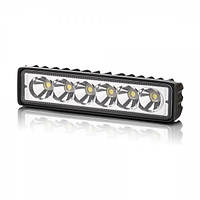 Противотуманная LED фара Прямоугол 18W (3W*6) 10-30V Дальний/Spot мини (07-18W MINI) (1шт) 2 958