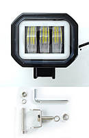 Противотуманная LED фара Квадрат 30W (10W*3) 10-30V 95*73*60mm Дальний свет (V76-30W-S) 1шт 4 058 Белый