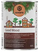 Водний антисептик на олійній основі для зрубів Eskaro Good Wood (прозорий) 0,9 л