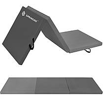 Мат гімнастичний складний Springos 180 x 60 x 5.5 cм FA0139 Grey, фото 3
