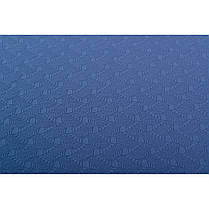 Коврик спортивный Majestic Sport TPE 6 мм для йоги и фитнеса GVT5010/B Blue/Sky Blue Скидка All 1466, фото 3