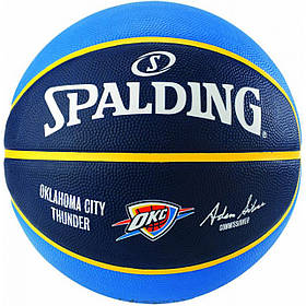 М'яч баскетбольний Spalding NBA Team OC Thunder Size 7 alli ОРІГАЛ