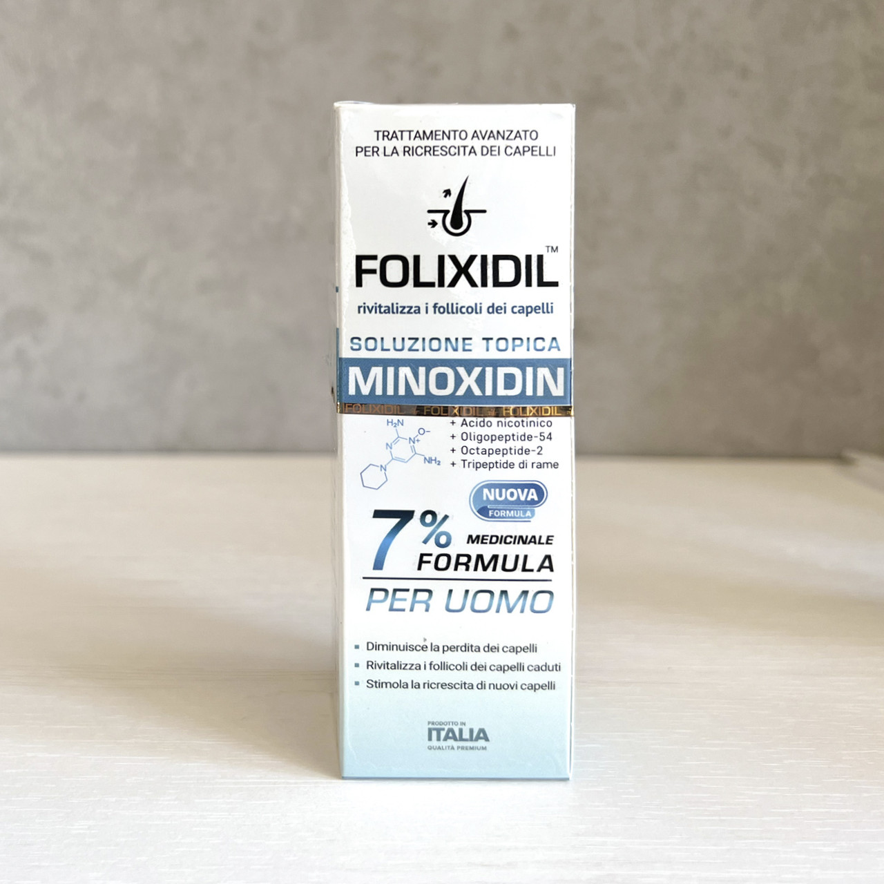 Folixidil 7% (Фоліксідил 7%) 60мл міноксидин від випадіння волосся, облисіння для швидкого росту волосся