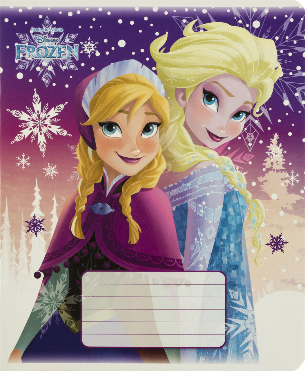 Зошит 18арк. лін. "Disney.Frozen Сніжна" №ТЕ11904(20)(200)