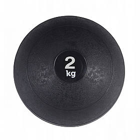 Слембол (медичний м'яч) для кросфіту SportVida Slam Ball 2 кг SV-HK0196 Black Скидка All 1637