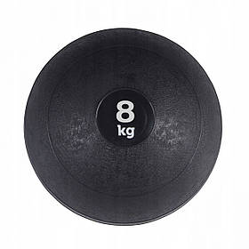 Слэмбол (медицинский мяч) для кроссфита SportVida Slam Ball 8 кг SV-HK0199 Black Скидка All 1131