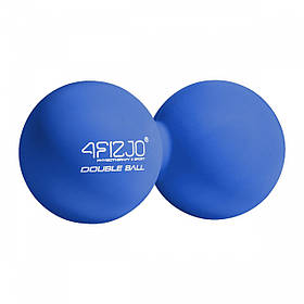 Массажный мяч двойной 4FIZJO Lacrosse Double Ball 6.5 x 13.5 см 4FJ0323 Blue Скидка All 1520