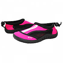 Обувь для пляжа и кораллов (аквашузы) SportVida SV-GY0001-R29 Size 29 Black/Pink alli ОРИГИНАЛ, фото 3