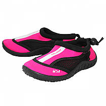 Обувь для пляжа и кораллов (аквашузы) SportVida SV-GY0001-R31 Size 31 Black/Pink alli ОРИГИНАЛ, фото 3
