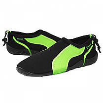 Взуття для пляжу і коралів (аквашузи) SportVida SV-GY0004-R41 Size 41 Black/Green alli ОРІГИНАЛ, фото 2