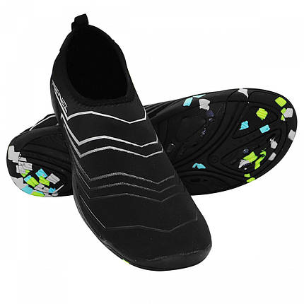 Обувь для пляжа и кораллов (аквашузы) SportVida SV-GY0006-R41 Size 41 Black/Grey alli ОРИГИНАЛ, фото 2