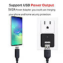 Eu Plug 1080P Мини Wifi камера Ucam-EU-01 адаптер питания. Lookcam, фото 7