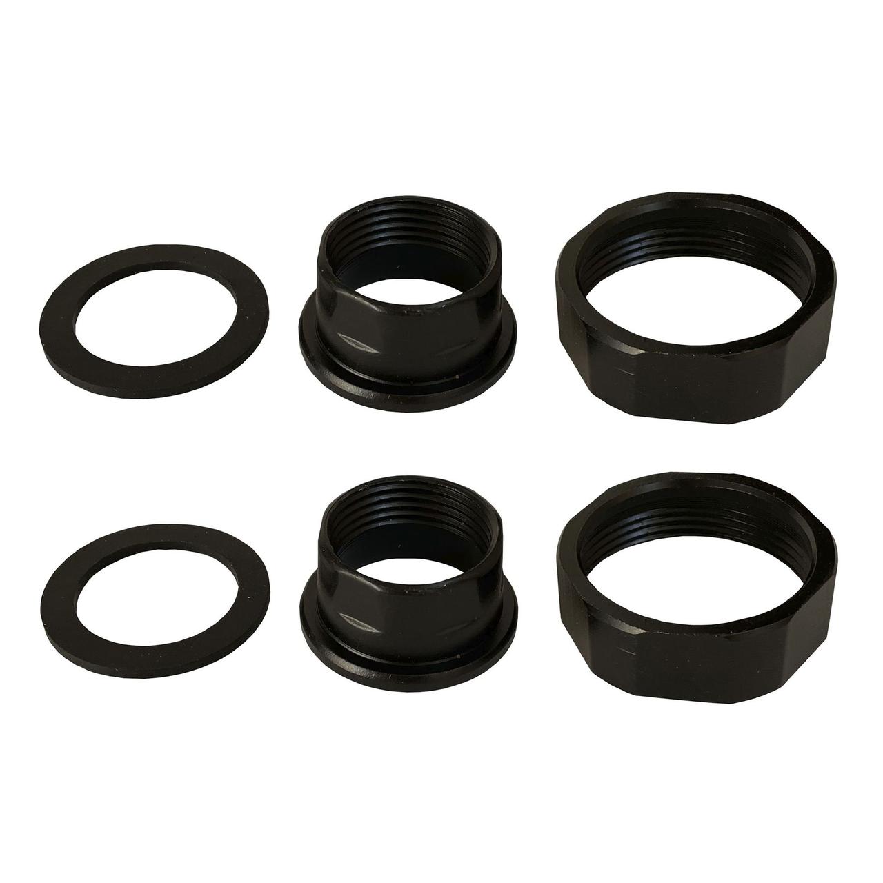 Комплект гайок 1 1/2" - 1" сталь (2 упаковки) ТМ OPTIMA