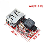 Автоматичний пристрій USB DC-DC 6-24V, вихід 5V 3A, фото 3