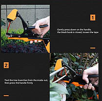 Степлер для підв’язки винограду TITAN 7, Степлер садовий для підв’язування дерев, малини, фото 2