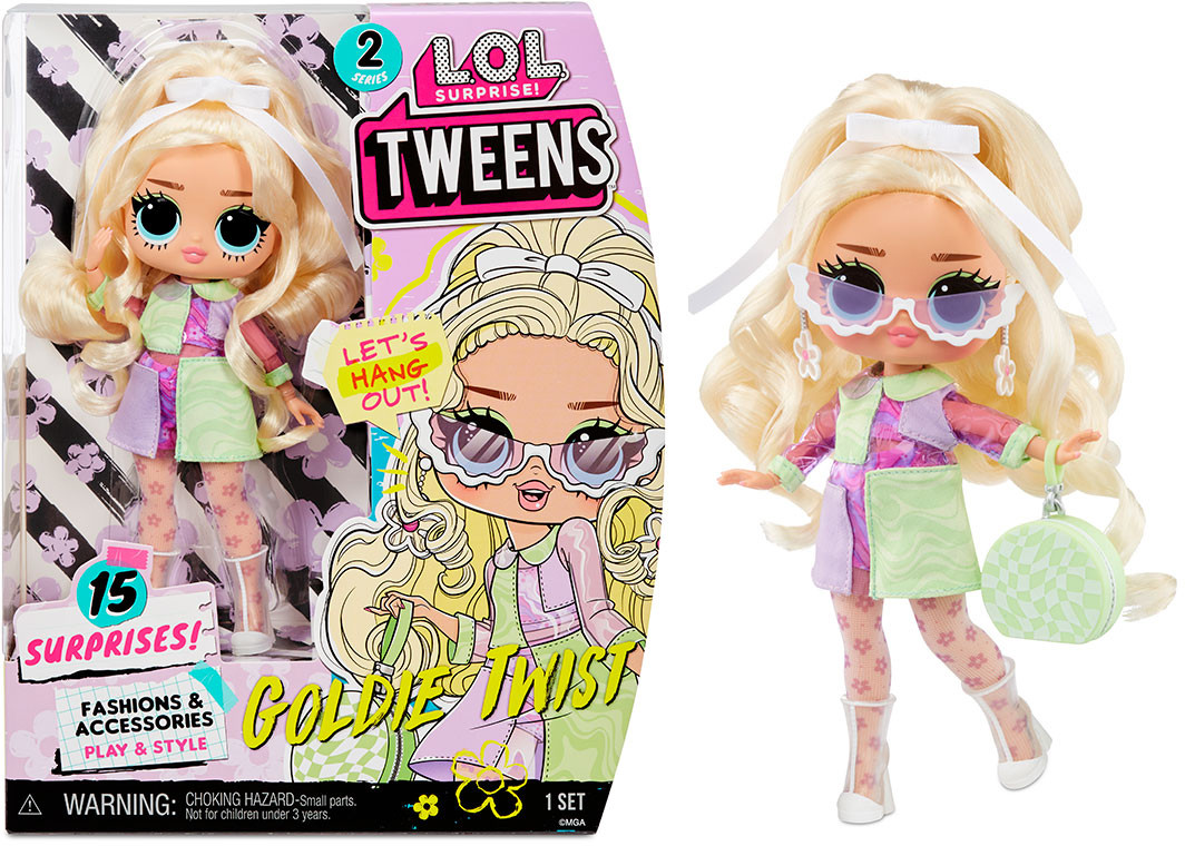 L.O.L. Surprise! серії "Tweens" S2 Goldie Twist — Леді Денс з аксесуарами 579571, фото 1