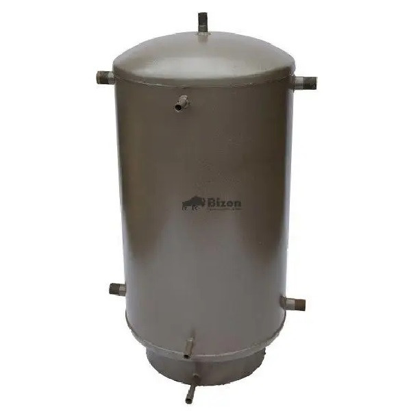 Буферна ємність теплоакумулятор без утеплювача для твердопаливного котла