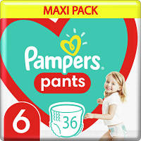 Подгузник Pampers трусики Pants Giant Размер 6 (15+ кг) 36 шт. (8006540069028)