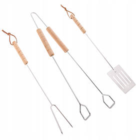 Набор аксессуаров для гриля-барбекю с 3 предметов Springos BQ0018 alli ОРИГИНАЛ