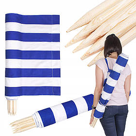 Параван, захисна пляжна ширма (экран) Sringos 0.75 x 10 м PA009 alli ОРІГИНАЛ