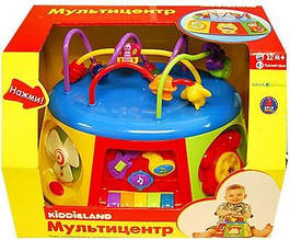 *Развивающая игрушка "Мультицентр" TM Kiddieland (на украинском) арт. 054932 топ