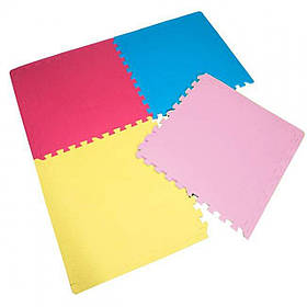 Мат-пазл (ласточкин хвіст) Sringos Mat Puzzle EVA 120 x 120 x 1 cм PM0001 Скидка All 1673