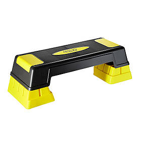 Скріп-платформа 3-ступчаста 4FIZJO PRO 4FJ0225 Black/Yellow Скидка All 1675