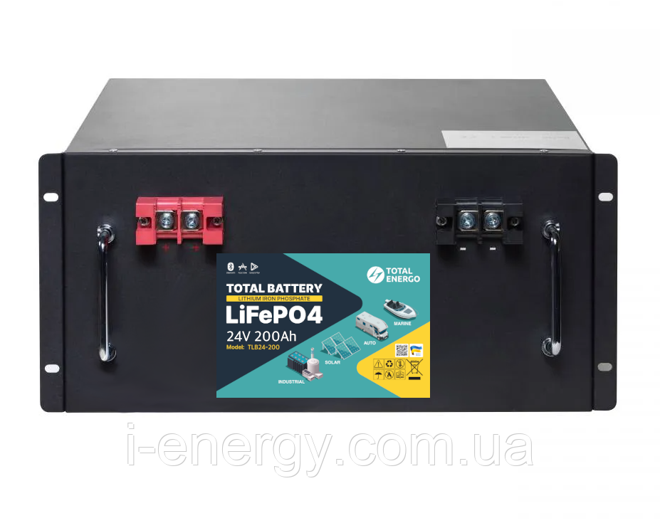 Аккумуляторна батарея Total Battery TLB24-200 LiFePO4 12В 200Ач
