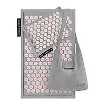 Коврик акупунктурный с подушкой 4FIZJO Eco Mat Аппликатор Кузнецова 68 x 42 см 4FJ0228 Grey/Pink Скидка All 1365, фото 4
