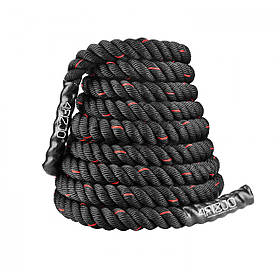 Канат тренировочный 4FIZJO Battle Rope 12 м для кроссфита 4FJ0258 Скидка All 1390