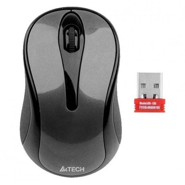 Мишка A4tech G3-280A Glossy Grey