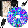 Гірлянда дюралайт вулична (зовнішня) Springos Rope Lights 20 м 480 LED CL1206 Mix, фото 11