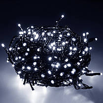 Гірлянда вулична (зовнішня) Springos 15 м 300 LED CL0320 Cold White, фото 5