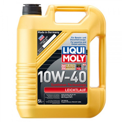 Моторное масло Liqui Moly Leichtlauf SAE 10W-40  5л. (9502)