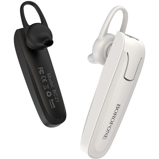 Bluetooth гарнітура BOROFONE BC21 Black - фото 2 - id-p1647735670