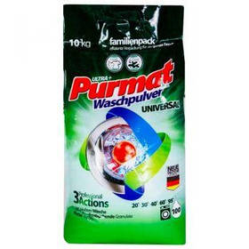 Пральний порошок 10кг Purmat Waschpulver Ultra+Universal
