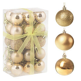 Набор елочных шаров Springos d=3 см 30 шт CA0013 alli ОРИГИНАЛ