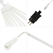 Гірлянда метеоритний дощ Springos 4 м 480 LED CL1211 Cold White, фото 5