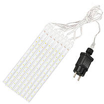 Гірлянда метеоритний дощ Springos 3 м 144 LED CL1213 Cold White, фото 4