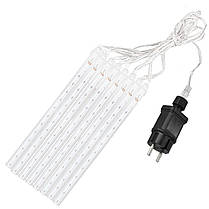 Гірлянда метеоритний дощ Springos 3 м 144 LED CL1216 Mix, фото 5