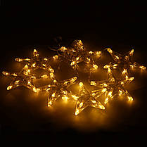 Гірлянда бахрома вулична (зовнішня) Springos 2 м 70 LED CL4016 Warm White, фото 6