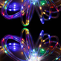 Гірлянда дюралайт на батарейках Springos Rope Lights 5 м 50 LED CL0856 Mix, фото 4