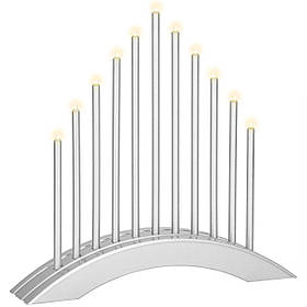 Декоративный светильник (подсвечник) на батарейках Springos 11 LED CL0850 alli ОРИГИНАЛ