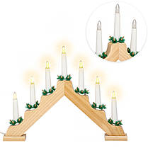 Декоративний світильник (свічник) Springos 7 LED CL0858, фото 3